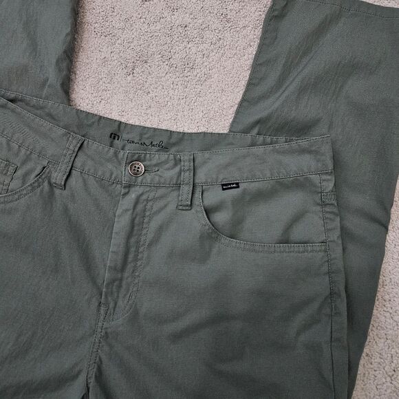 Travis Mathew | Tencel Cotton Straight Lightweight Pants Mens 34x30 Actual 35x27 - Picture 3 of 7